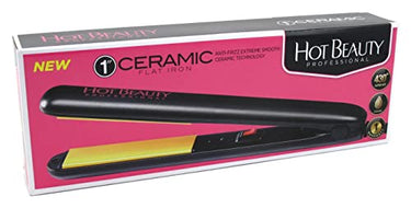 Hot Beauty Professional 1' Ceramic Flat Iron - ANNS BEAUTY SUPPLY